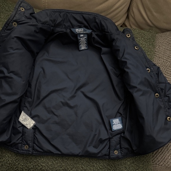 Polo by Ralph Lauren Kids Navy Quilted Puffer Jacket - Picture 4 of 4